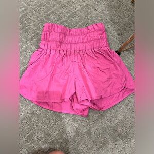 Pink Free People shorts